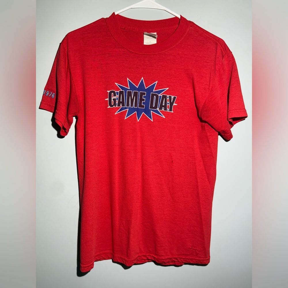 “Game Day” Red T-Shirt